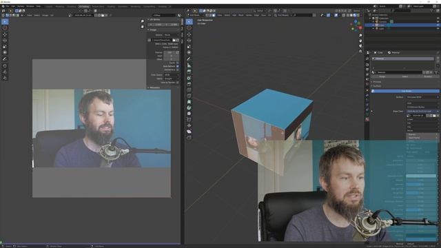 [Blender 2.83] UV Mapping a Video Texture onto a Cube смотреть онлайн