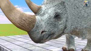Prehistoric Animals Epic Battle Ice Age Animals Woolly Mammaoth Vs Woolly Rhino Animal Revolt Battl