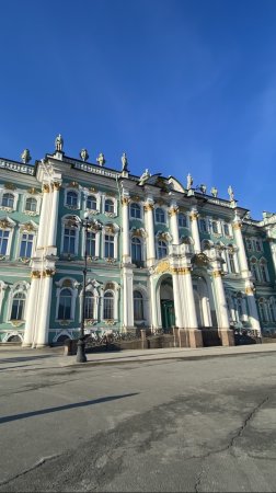 ТОП мест Санкт-Петербурга. Зимний дворец (со стороны Невского проспекта)