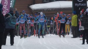 Горный марафон «Лыжня за облака» состоялся в 28-й раз