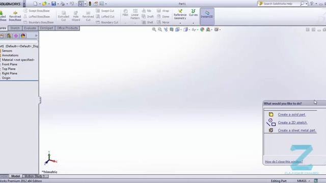 Beginners Tutorial to Solidworks 2021 - Getting started | SolidWorks Tutorial 2021
