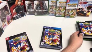 Sonic Origins Plus (PS4/PS5/Switch/Xbox One/XSX) Unboxing