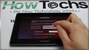 BlackBerry PlayBook - How to Activate / Activation