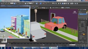 3dsMax Tutorials, Tutorial on Modeling & Texturing a Low Poly City in 3dsmax ( For Beginners )