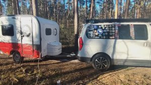 Автопрогулка по лесу с прицепом Pixel 230