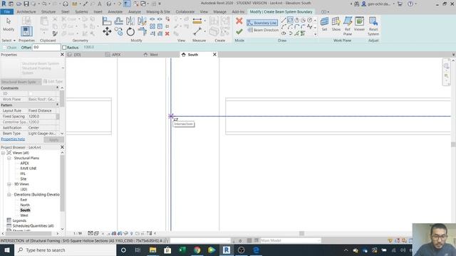 Structural Drafting - Warehouse - Lec 3 (revit-2020) смотреть онлайн