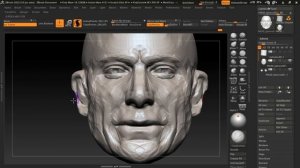 30 Minutes Zbrush Sculpting 417:Negan(Jeffrey Dean Morgan)