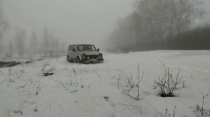 Лада Нива По снегу Весенние покатушки. Avtosuper