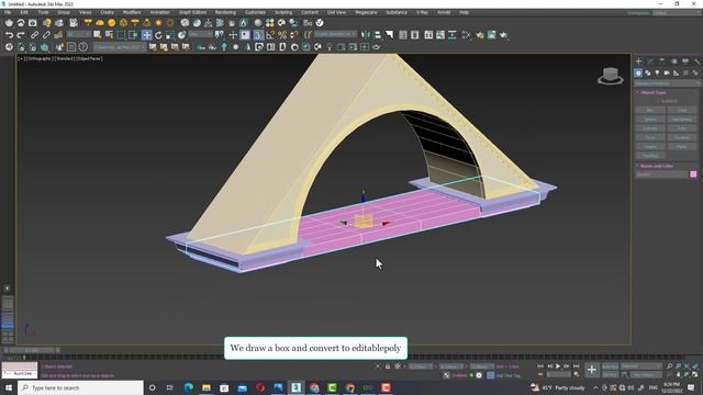 Modeling Arch | 3Ds Max  BeginnerTutorial