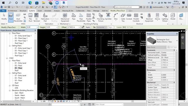 كورس الريفت | revit mep course | Lec 4 смотреть онлайн