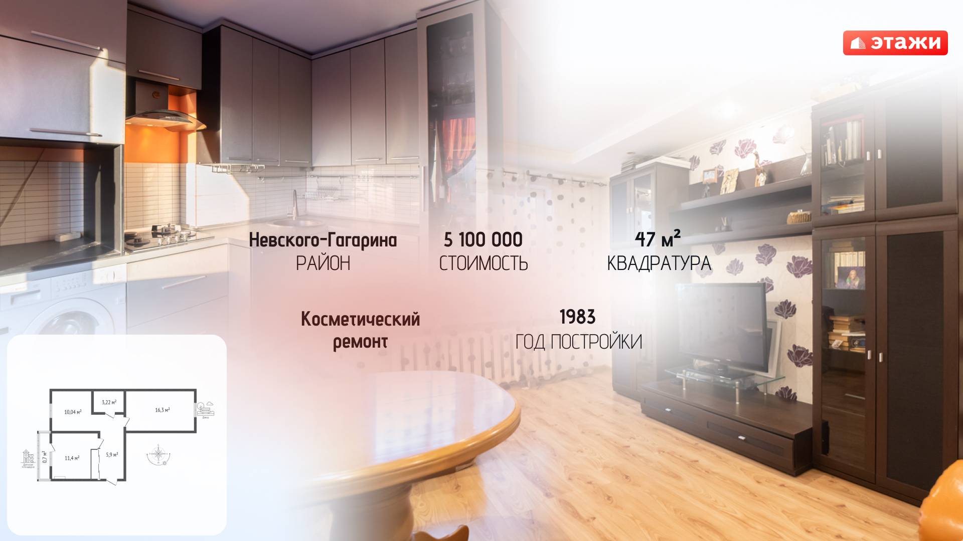 Обзор квартиры в Калининграде 9259120