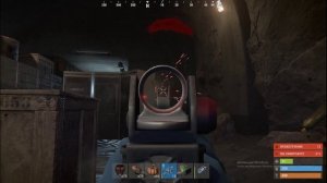 Прохождение ракетной шахты Rust соло.