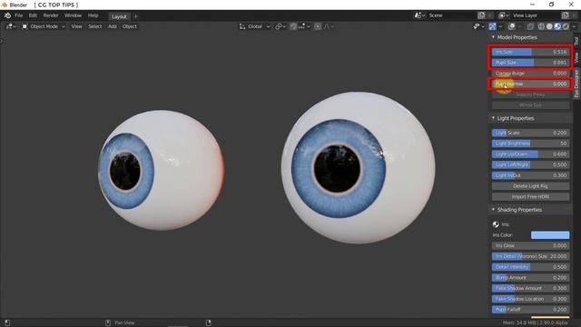 Blender Eye Designer Addon