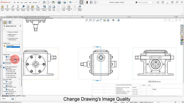 11 Change View Style & Image Quality