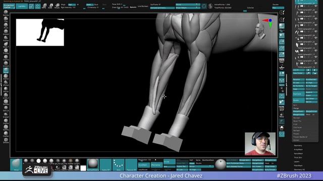 Character Creation - Jared Chavez - ZBrush 2023