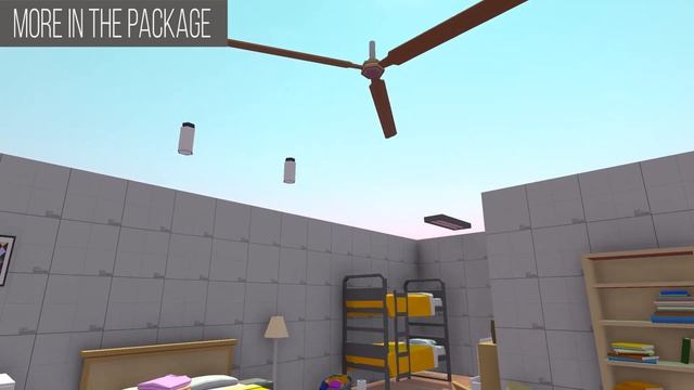 Low Poly 3D Rooms Props смотреть онлайн