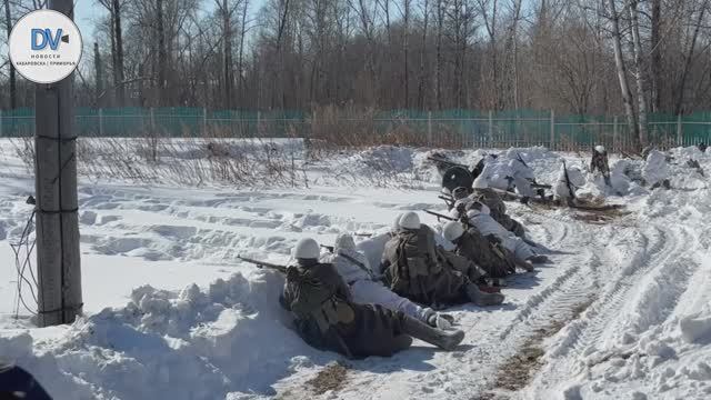 Реконструкция битвы "В полях под "Ржевом"