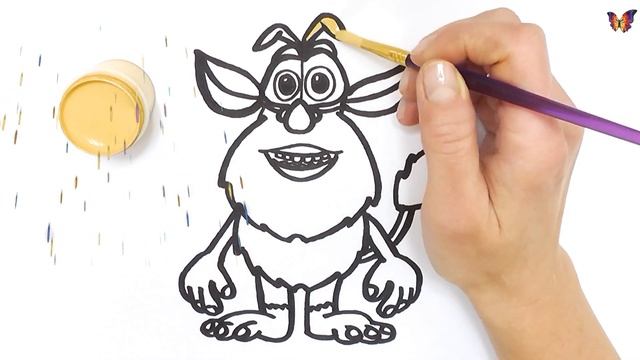 Рисунок домовенка для детей. Кто такой Буба? смотреть онлайн