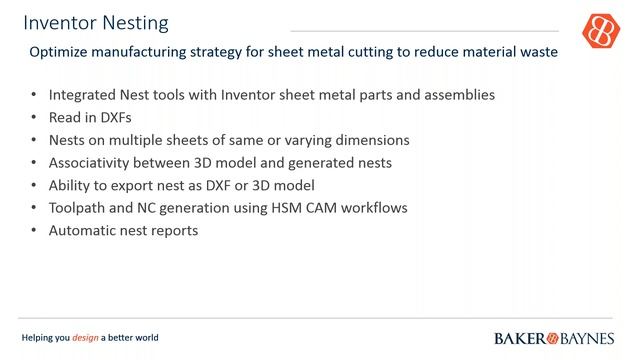 Autodesk Inventor Nesting Utilities
