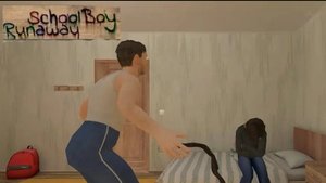 Первая концовка в SchoolBoy Runaway