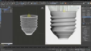 [3dsmax Q&A]전구 모델링에서 나선형의 Cap부분과 전구 유리 재질 표현을 어떻게 접근하면 좋을까?