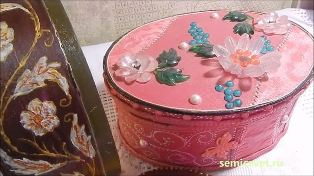 📦📓 Больше шкатулок, красивых и разных своими руками