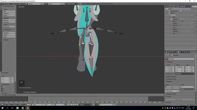 Tutorial: custom VRChat pony avatar with lipsync and blinking