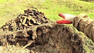 Нашёл сброс металла в домовой яме! Коп металлолома от раскопок зудят руки.