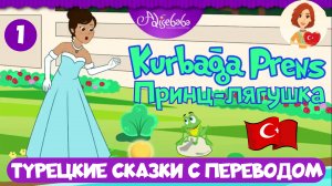 Сказка "Принц-лягушка" на турецком языке. Читаем турецкие сказки с переводом и разбором грамматики