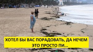 Вьетнам Нячанг погода сегодня 24 февраля 2025 года 🌊💨 ГРЯЗНОЕ МОРЕ И СИЛЬНЫЙ ВЕТЕР - ШТОРМ