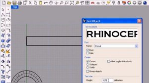 Rhino 4 0 ,3D Graduation Ring Part 2