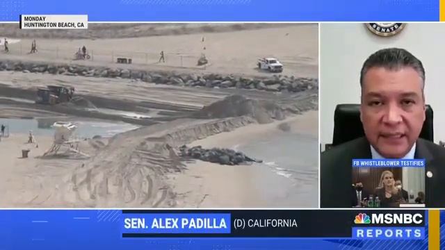 Sen. Alex Padilla | José Díaz-Balart Reports | MSNBC | 10.5.21 смотреть онлайн