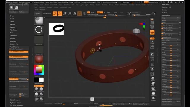 How to use Bridge Brush in Zbrush #011 | Zbrush tutorial #011 | Zmodeler Brush | Zremesher