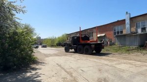 Отправили заказчику автомобиль Урал после капитального ремонта с новой Лесовозной площадкой!