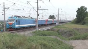 Монгольские и китайские пассажирские поезда в России [сборник 2018/19 годов]