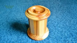 Емкость для хранения кофе или чая. Посуда из дерева. / DIY Wooden coffee/tea box