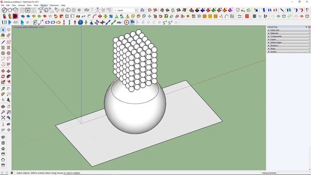 Curso SketchUp 2017 - Aula 23: ADICIONANDO CONTEÚDO COM SIMULADOR FÍSICO (#MêsdoSketchUp - Dia 08) смотреть онлайн