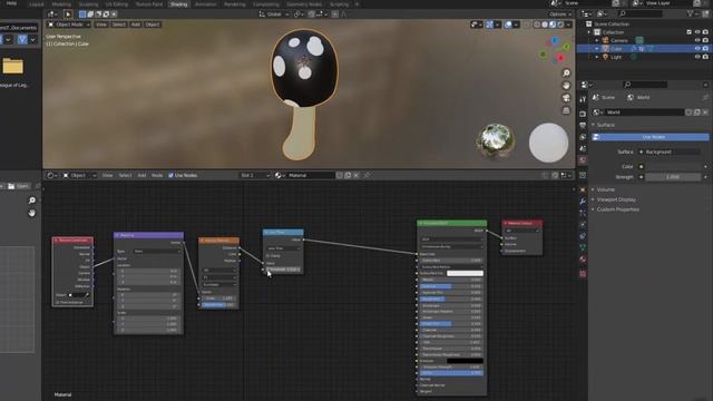 Easy to create Mushrooms in Blender #oe259 смотреть онлайн