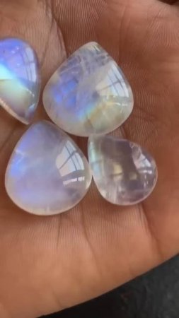 High Grade Moonstone Cabs #shorts #youtubeshorts #moonstone #gemstones