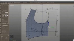 blender 2.75: Create cloth (basic vest), using sewing drafts 1/2