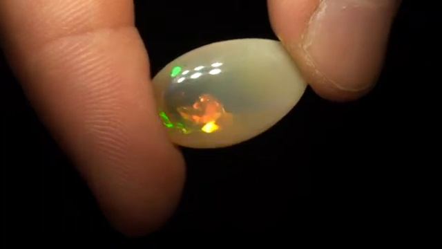 11.25ct BEAUTIFUL OVAL ETHIOPIAN FIRE OPAL GEMSTONE P101 смотреть онлайн