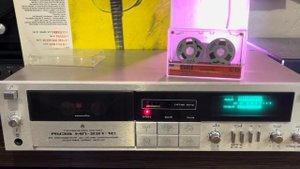 Яуза МП 221-1С. Тест записи и воспроизведения после ремонта и настройки.