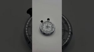 Hanhart 1/5 SEC 1/100 MIN Mechanical Wind Up Vintage Stopwatch Made in Germany 122.0301-00