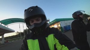 Поездка Ярославль-Москва и обратно на Honda Super Cub aa04.