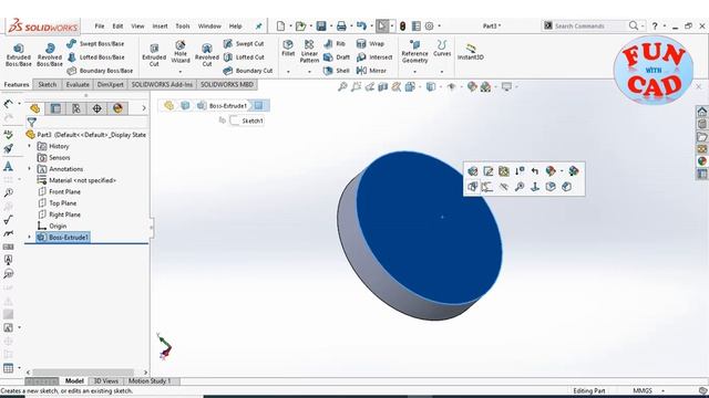 Learn to model and assemble basic CAR suspension model | SolidWORKS Assembly Beginner Tutorial
