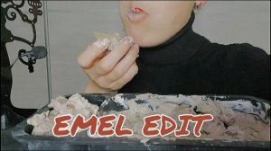 Chalk with chalk paste and clay paste |asmr|Emel Edit |