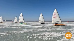 Гонки на буерах: по льду под парусом. Доброе утро. Фрагмент выпуска от 24.02.2025