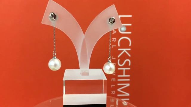 Длинные жемчужные серьги OFELIA, серебро смотреть онлайн