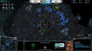 ESET UK Masters Online Qualifier #2 - [Z] Ourk vs [P] BlinG - Map 2