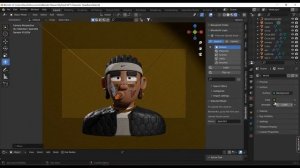 Stylized Hip Hop NFT Character design tutorial in Blender - Camera & Lighting